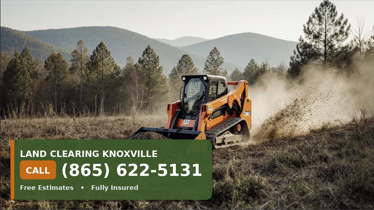 Land clearing in Knoxville, TN